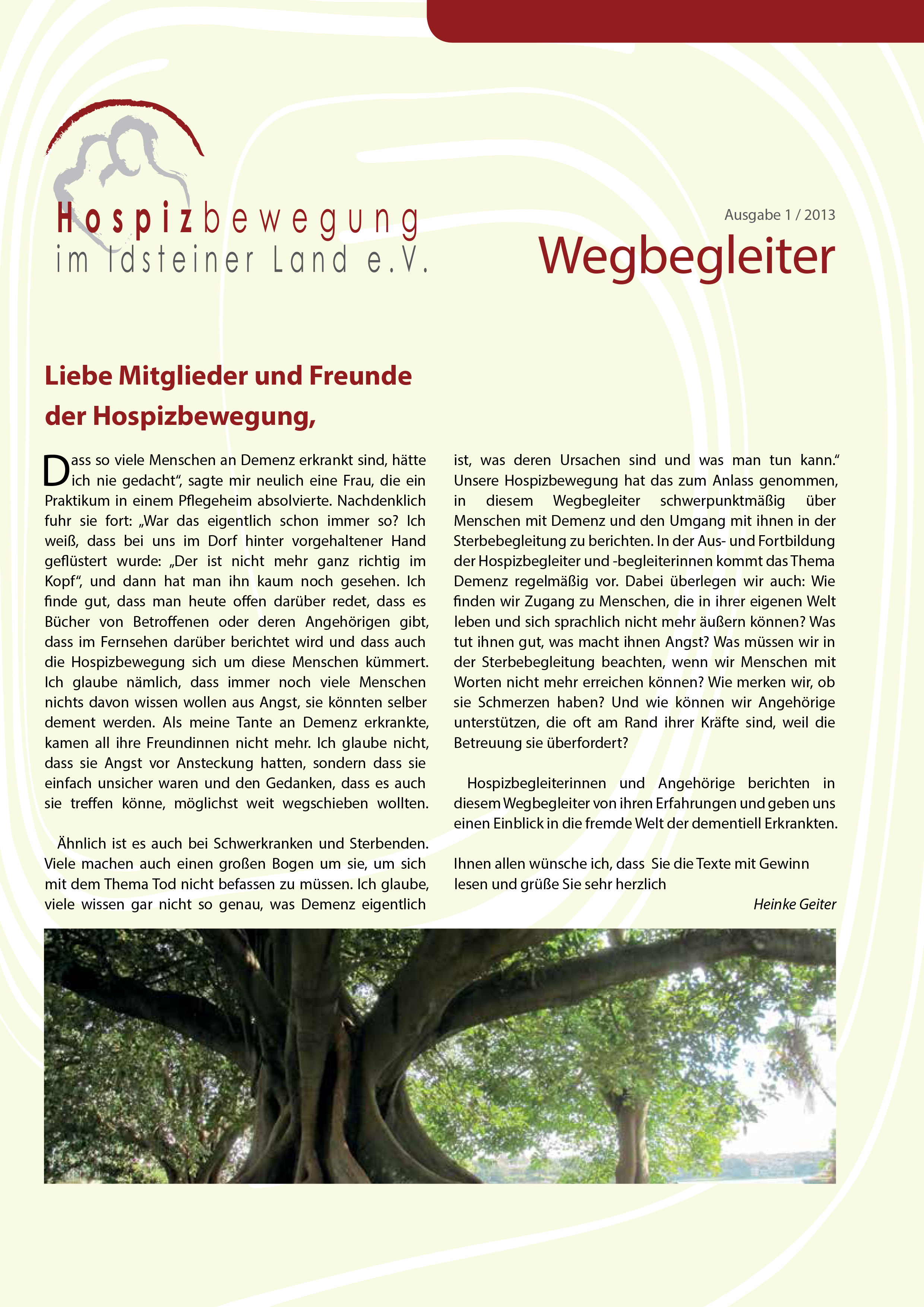 Foto Wegbegleiter 1 2013