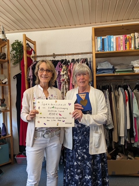 Spendenübergabe 2te Mode